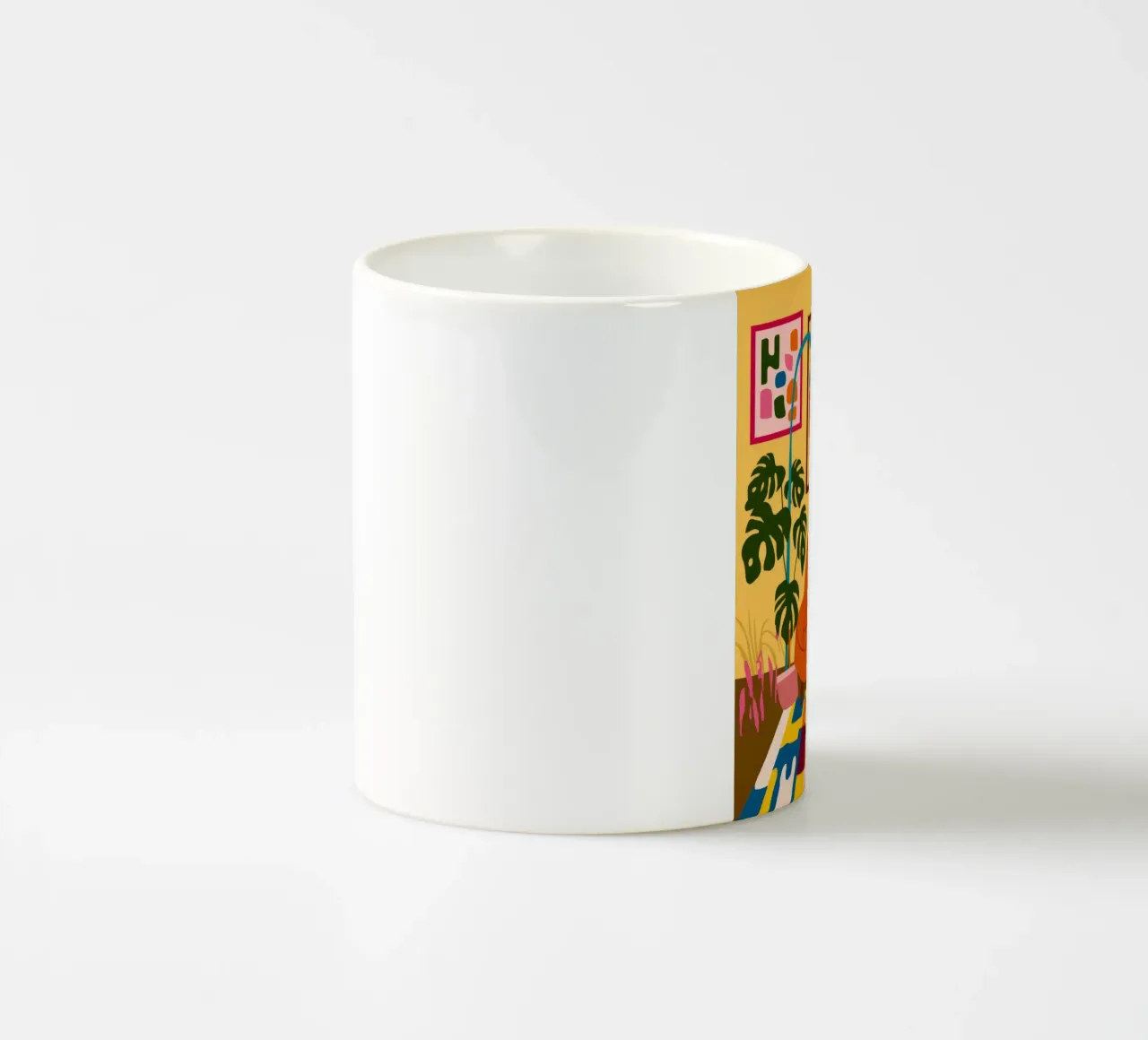 Accogliente angolo canino tazza in ceramica da Veiled Canvas