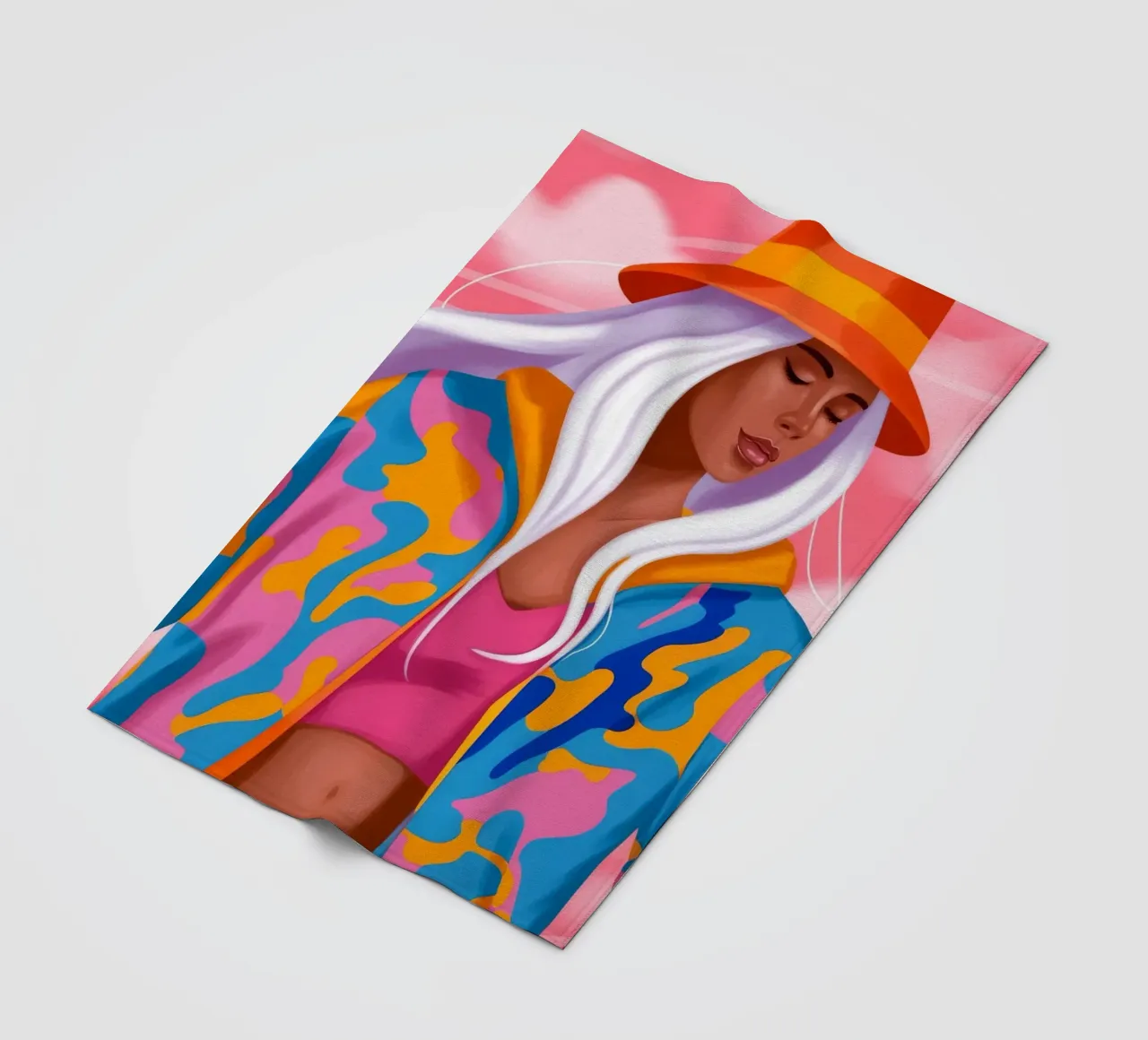 Libertà di flusso alla moda coperta in pile da Veiled Canvas