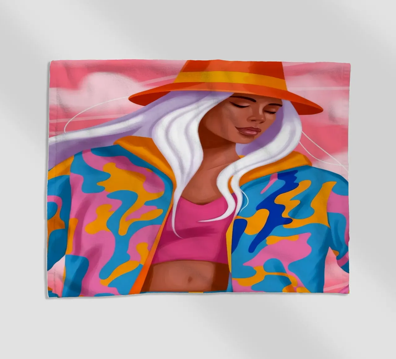 Libertà di flusso alla moda telo mare da Veiled Canvas