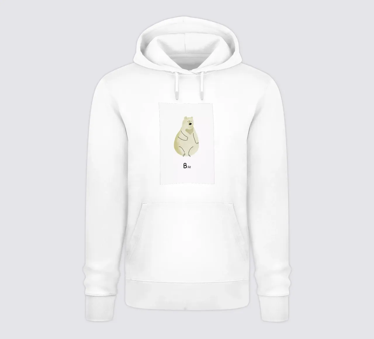 Bär felpa con cappuccio da Little Flourishes