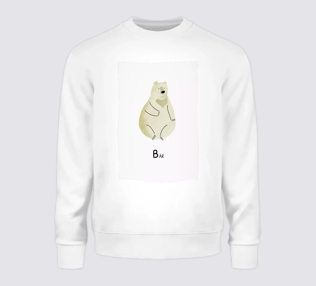 Bär sweatshirt van Little Flourishes