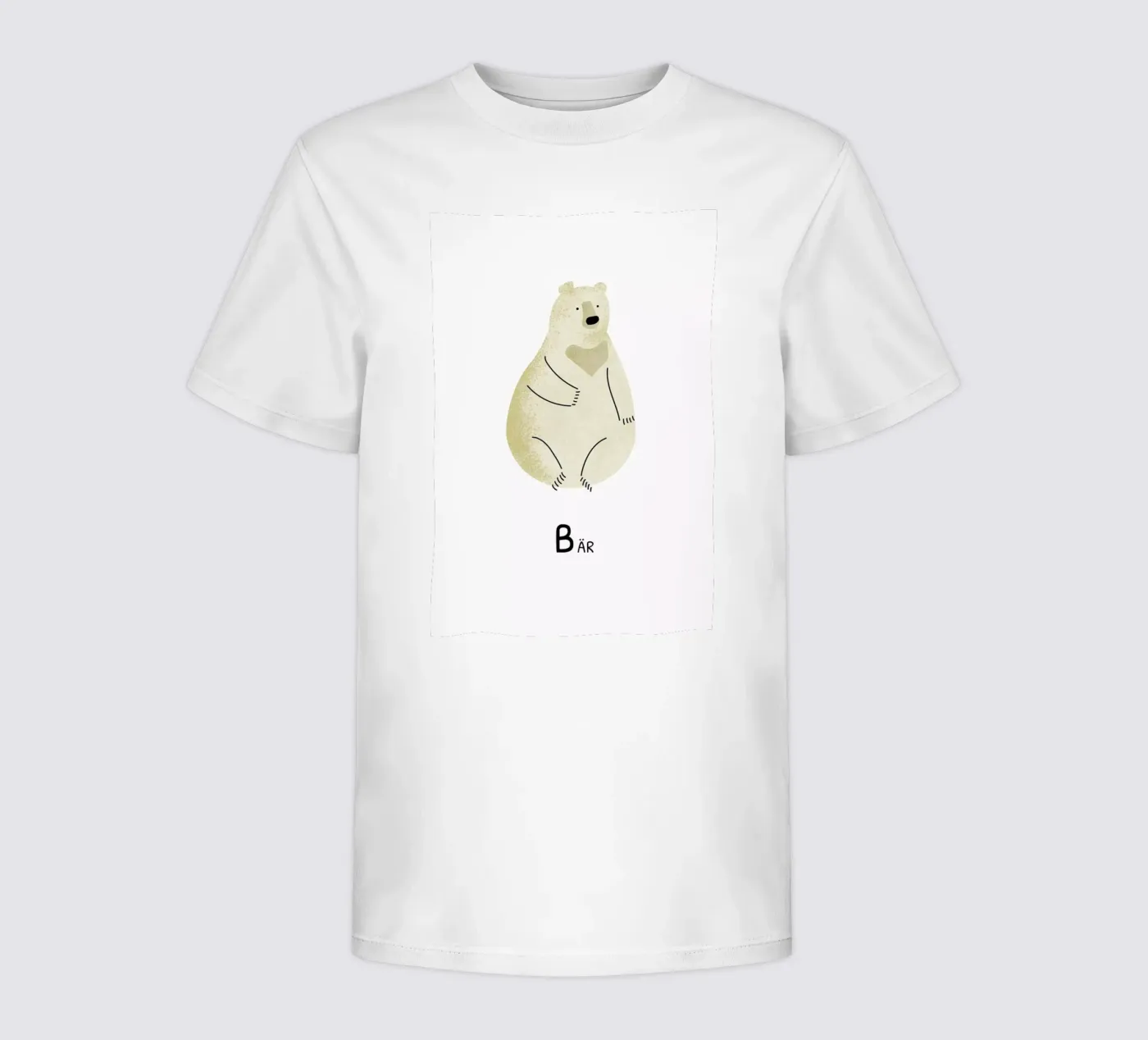 Bär t-shirt bambini da Little Flourishes