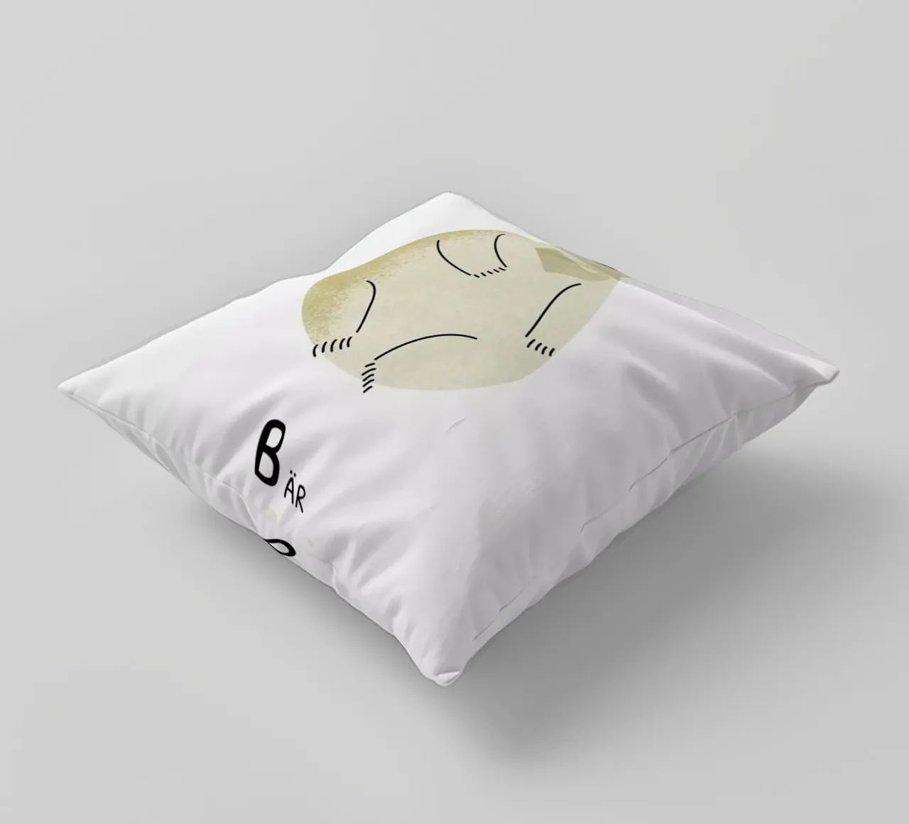 Bär cuscino da Little Flourishes