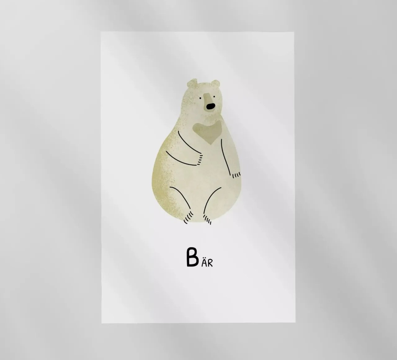 Bär pellicola backlit da Little Flourishes