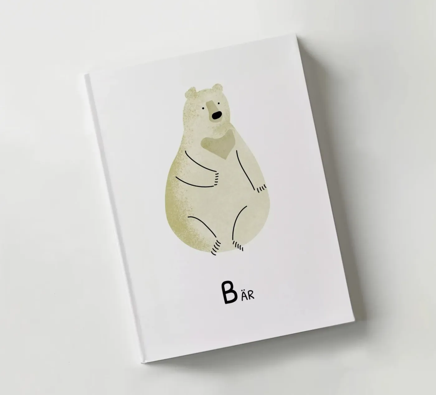 Bär notebook by Little Flourishes