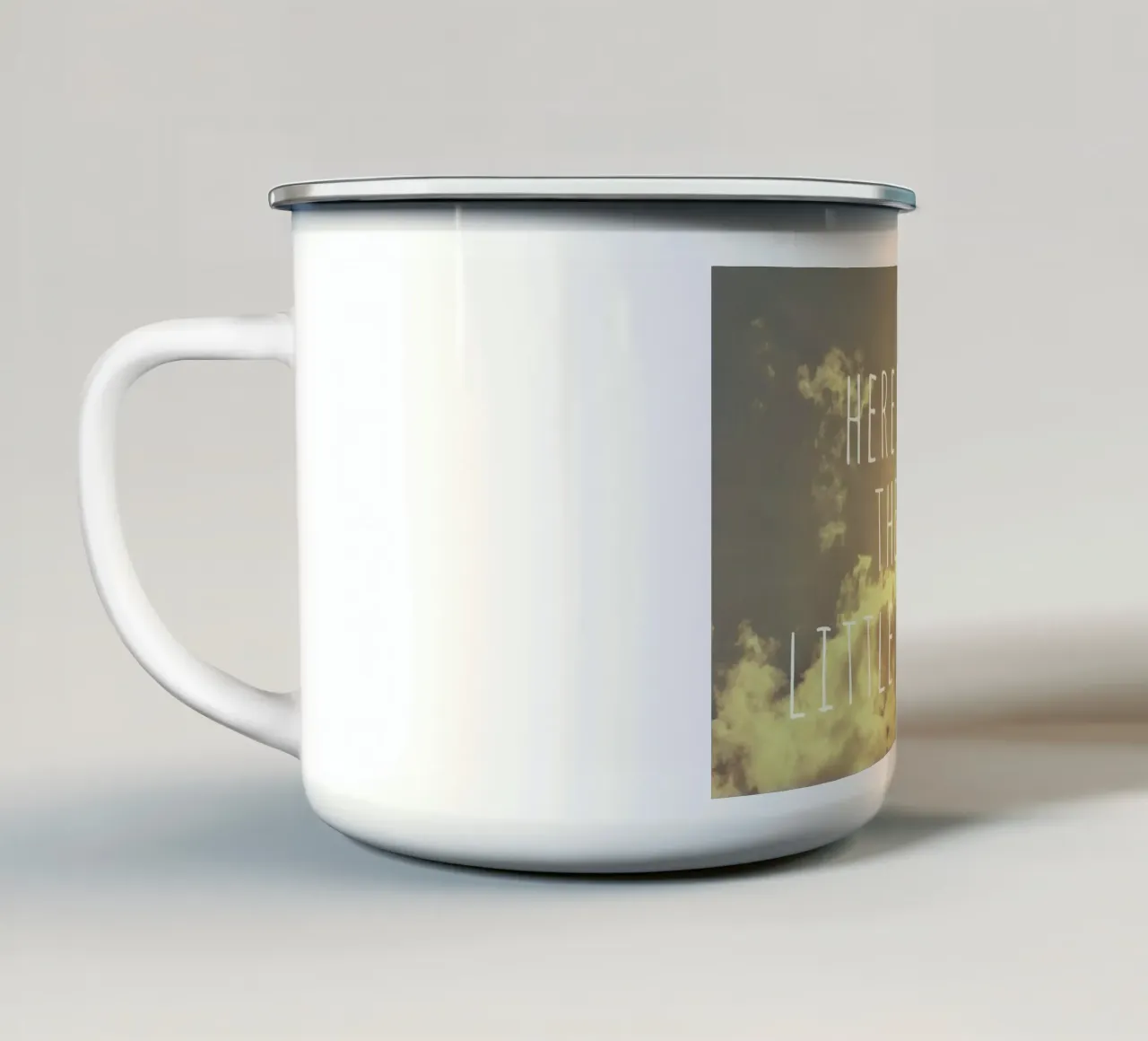Little Darling tazza in smalto da Vintage Skies