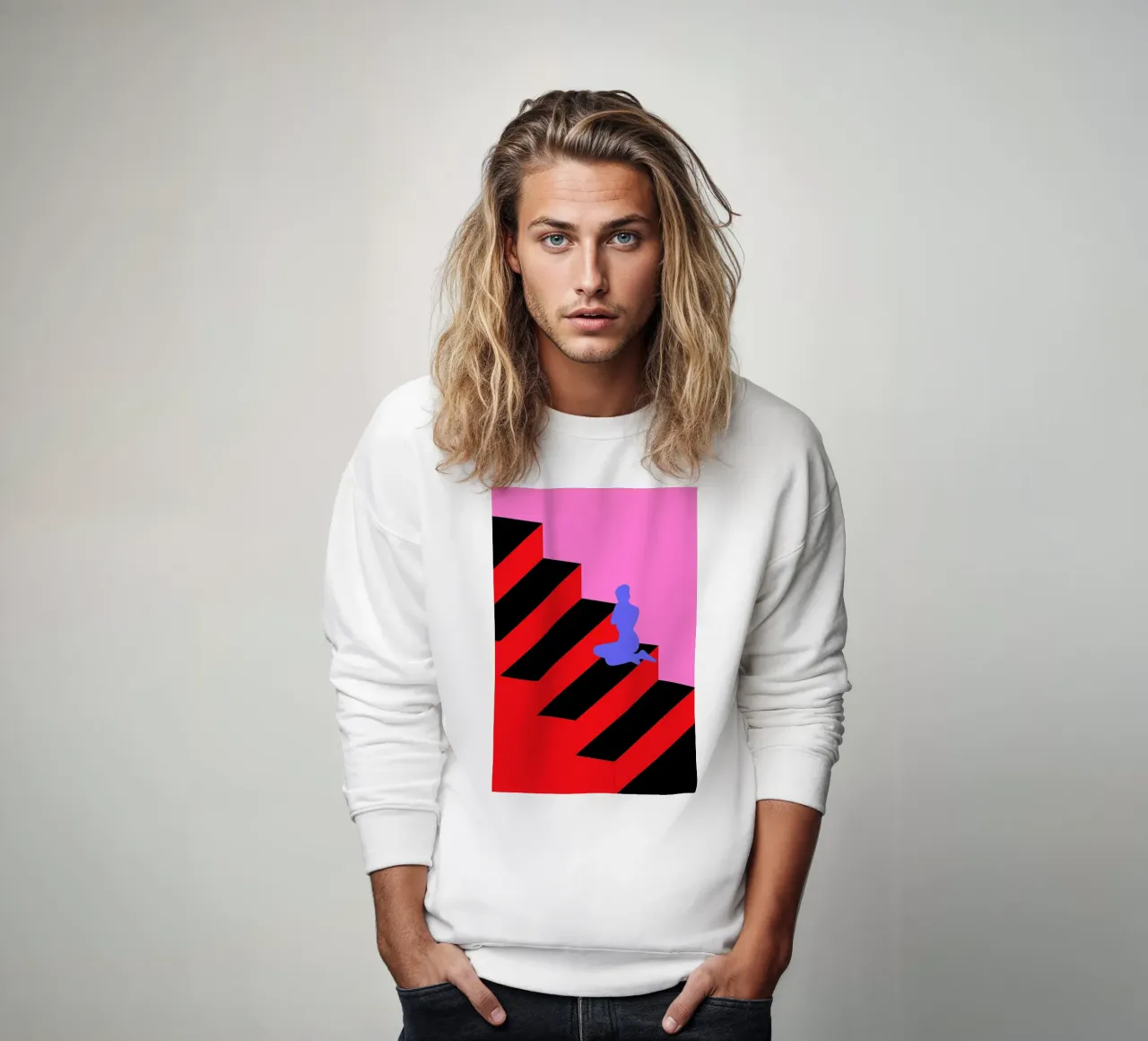 The Wait felpa da La Come Di