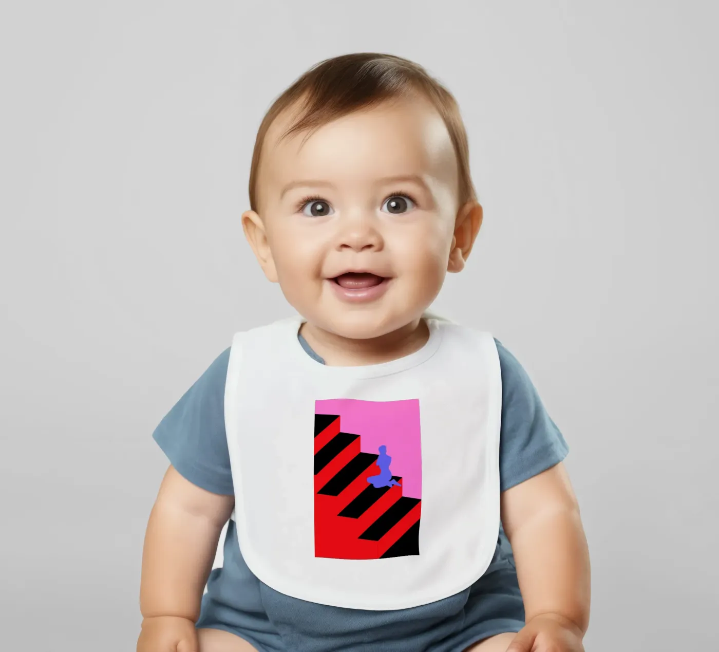 The Wait Babylätzchen von La Come Di