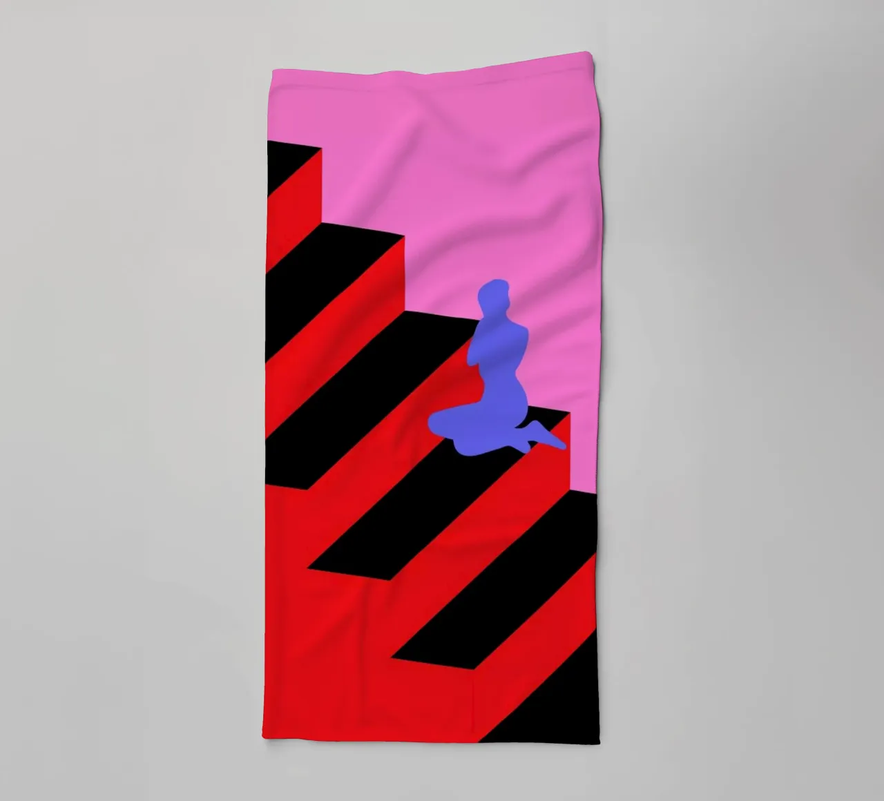 The Wait asciugamano da bagno da La Come Di