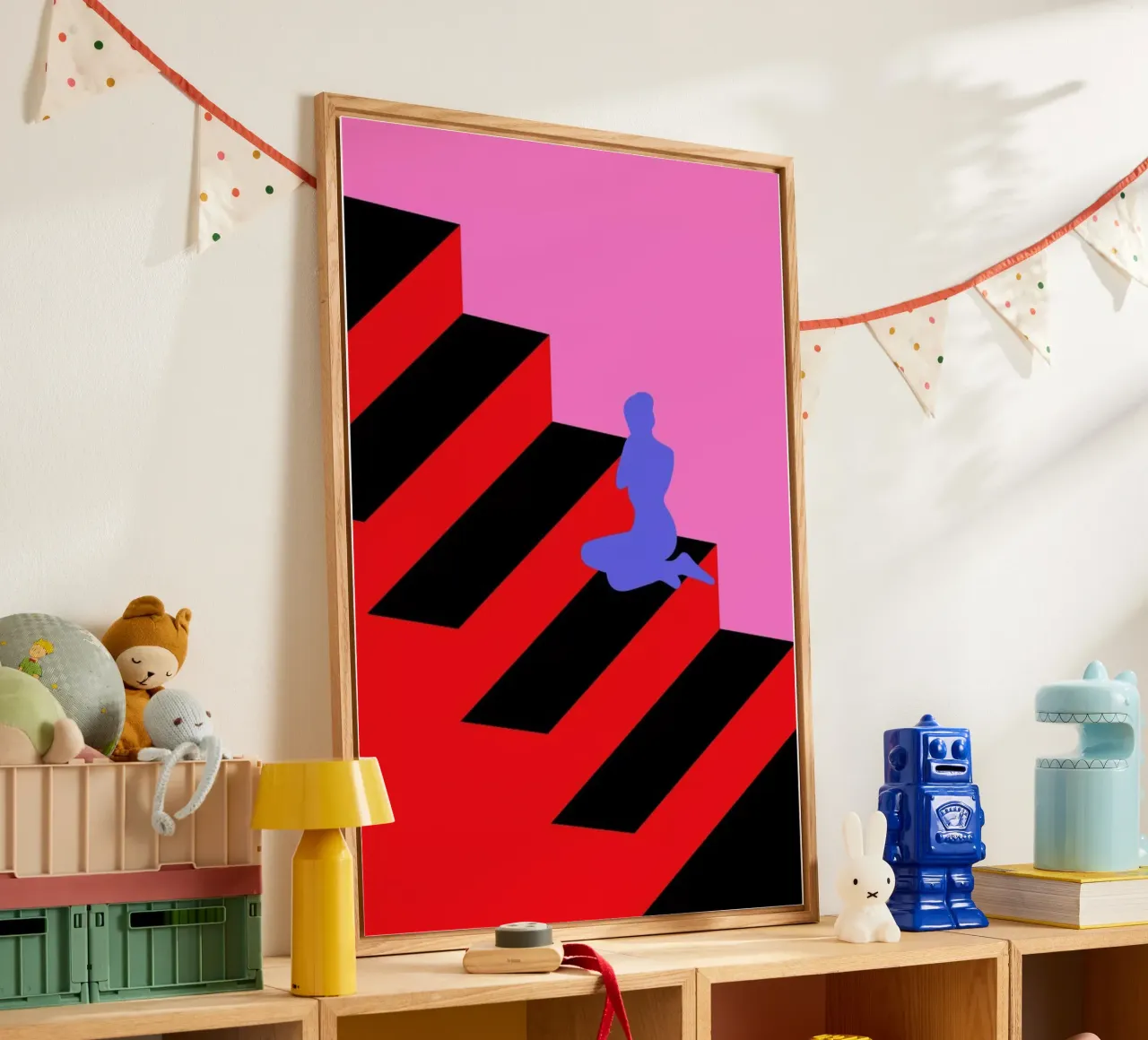 The Wait acrylic glass by La Come Di