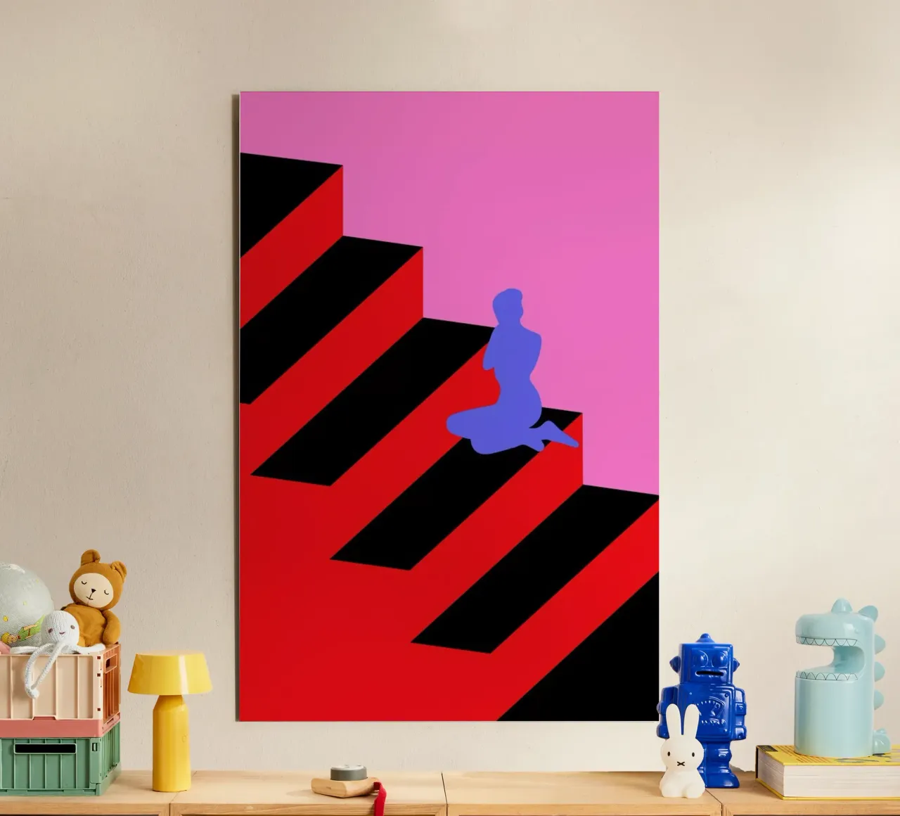 The Wait alluminio dibond da La Come Di