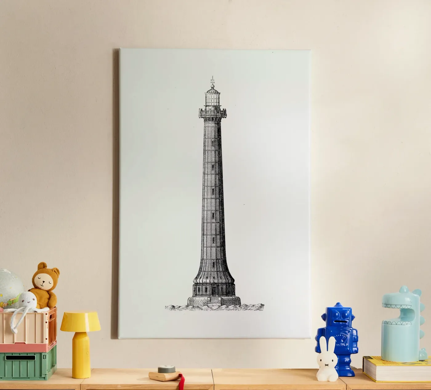 Lighthouse tela da Flora & Fauna