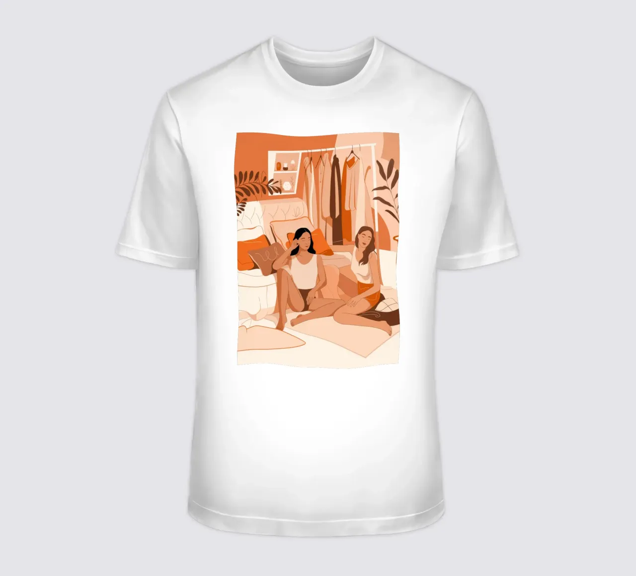 Momenti di intimità in camera da letto t-shirt da Veiled Canvas