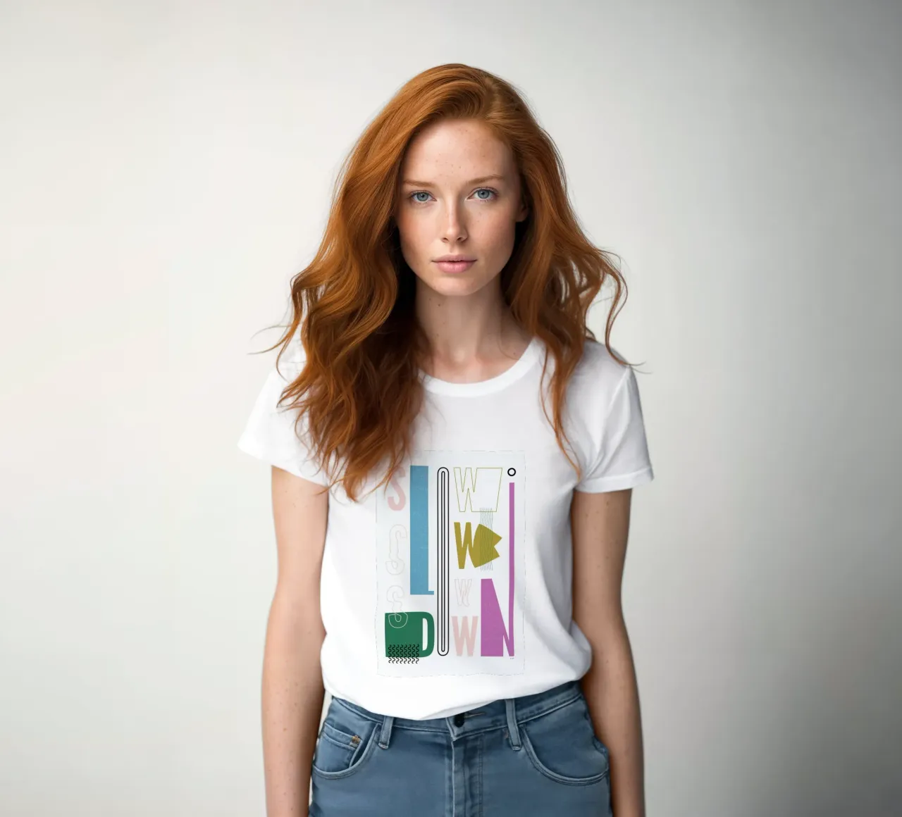 Slow Down Frauen T-Shirt von Linda Gobeta