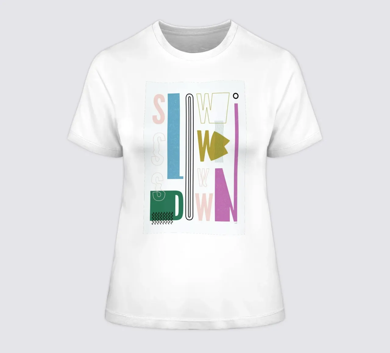 Slow Down Frauen T-Shirt von Linda Gobeta