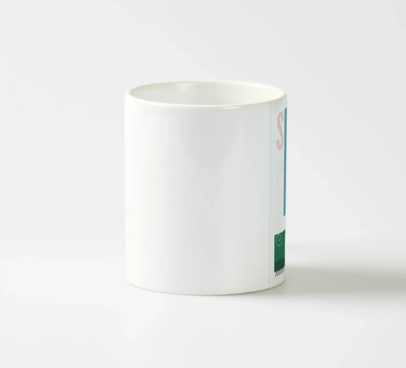 Slow Down ceramic mug by Linda Gobeta