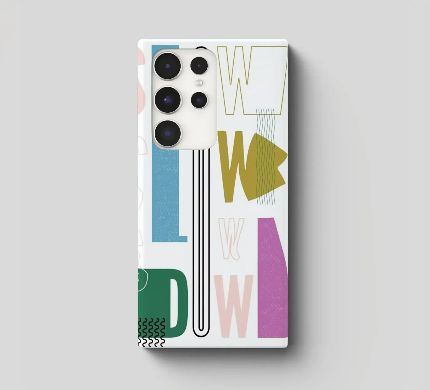 Slow Down cover samsung da Linda Gobeta