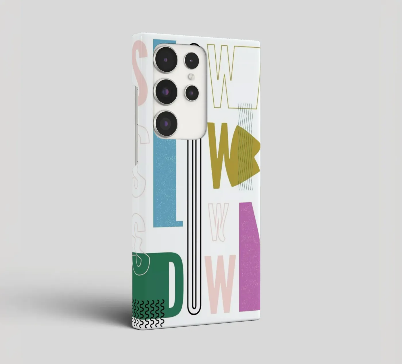 Slow Down cover samsung da Linda Gobeta