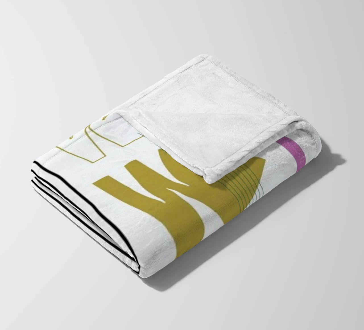 Slow Down coperta in pile da Linda Gobeta