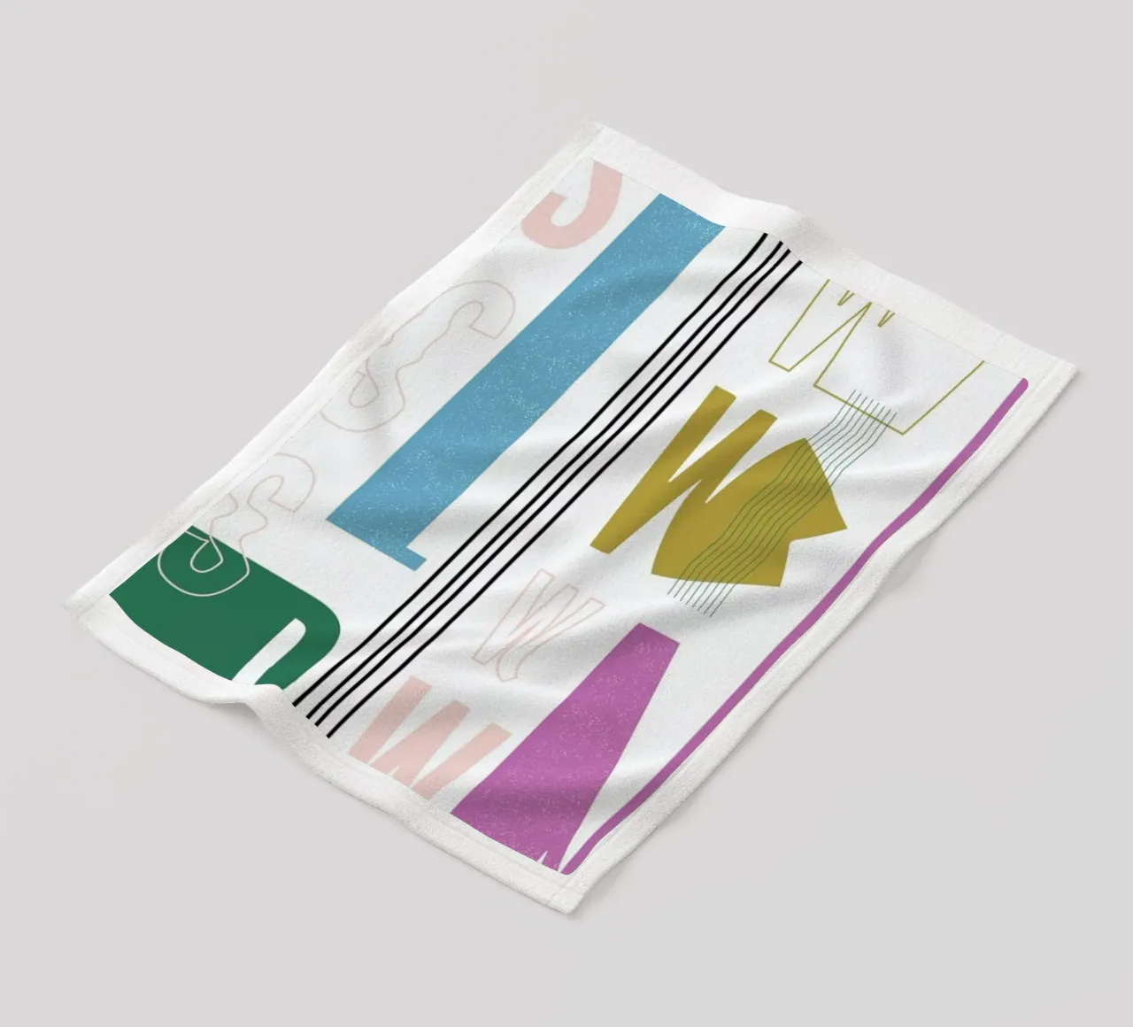 Slow Down fleecedeken van Linda Gobeta