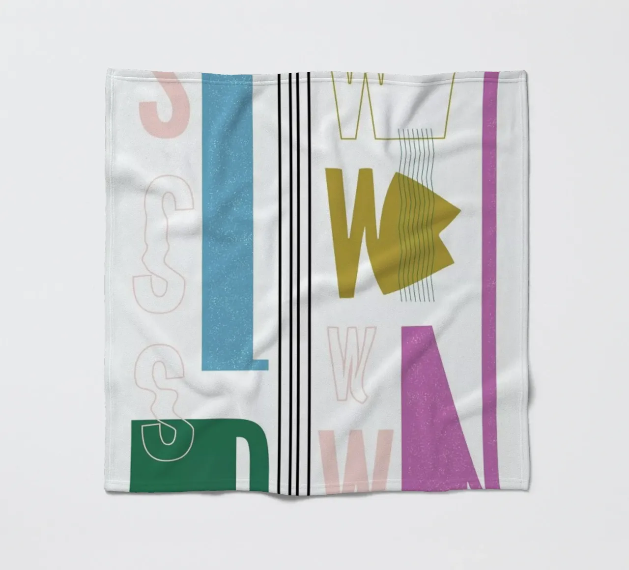 Slow Down fleecedeken van Linda Gobeta