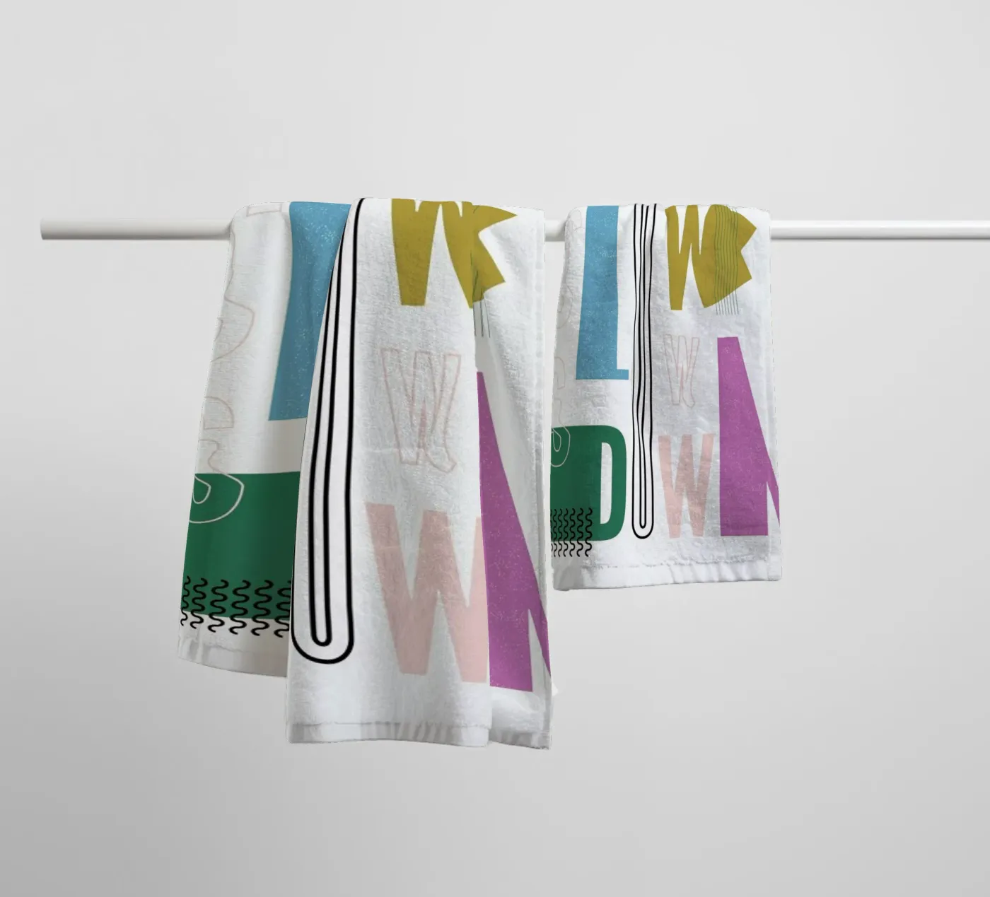 Slow Down Handtuch von Linda Gobeta