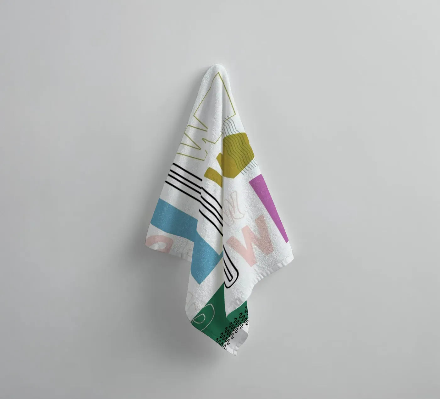 Slow Down towel by Linda Gobeta