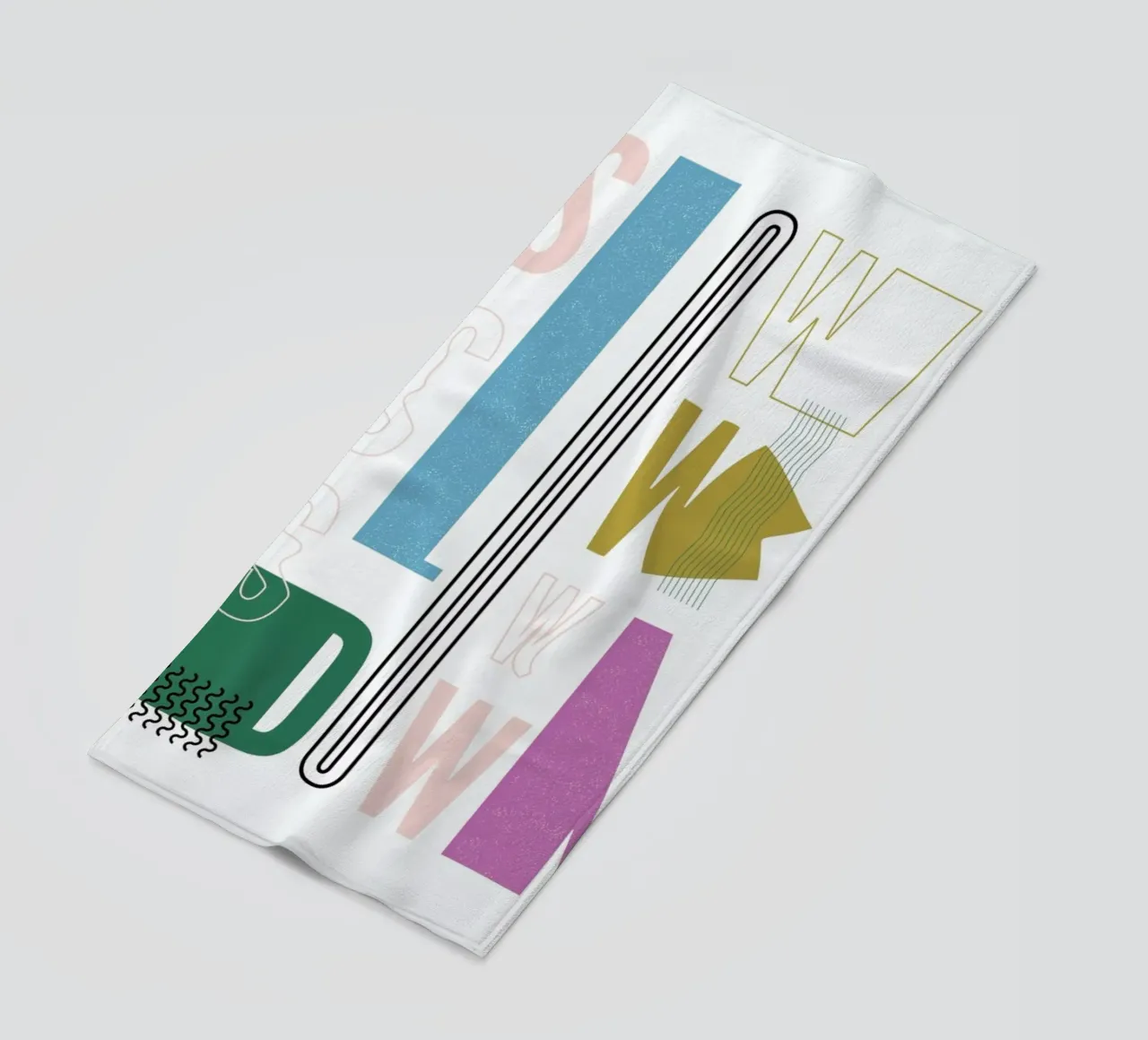 Slow Down telo mare da Linda Gobeta