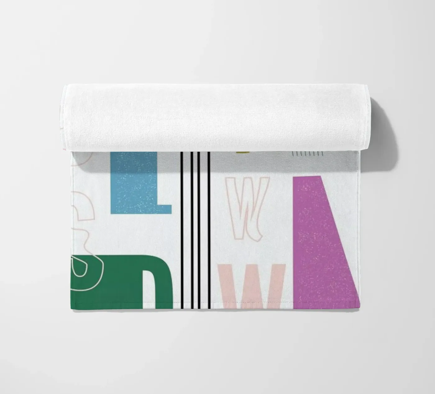 Slow Down strandhanddoek van Linda Gobeta