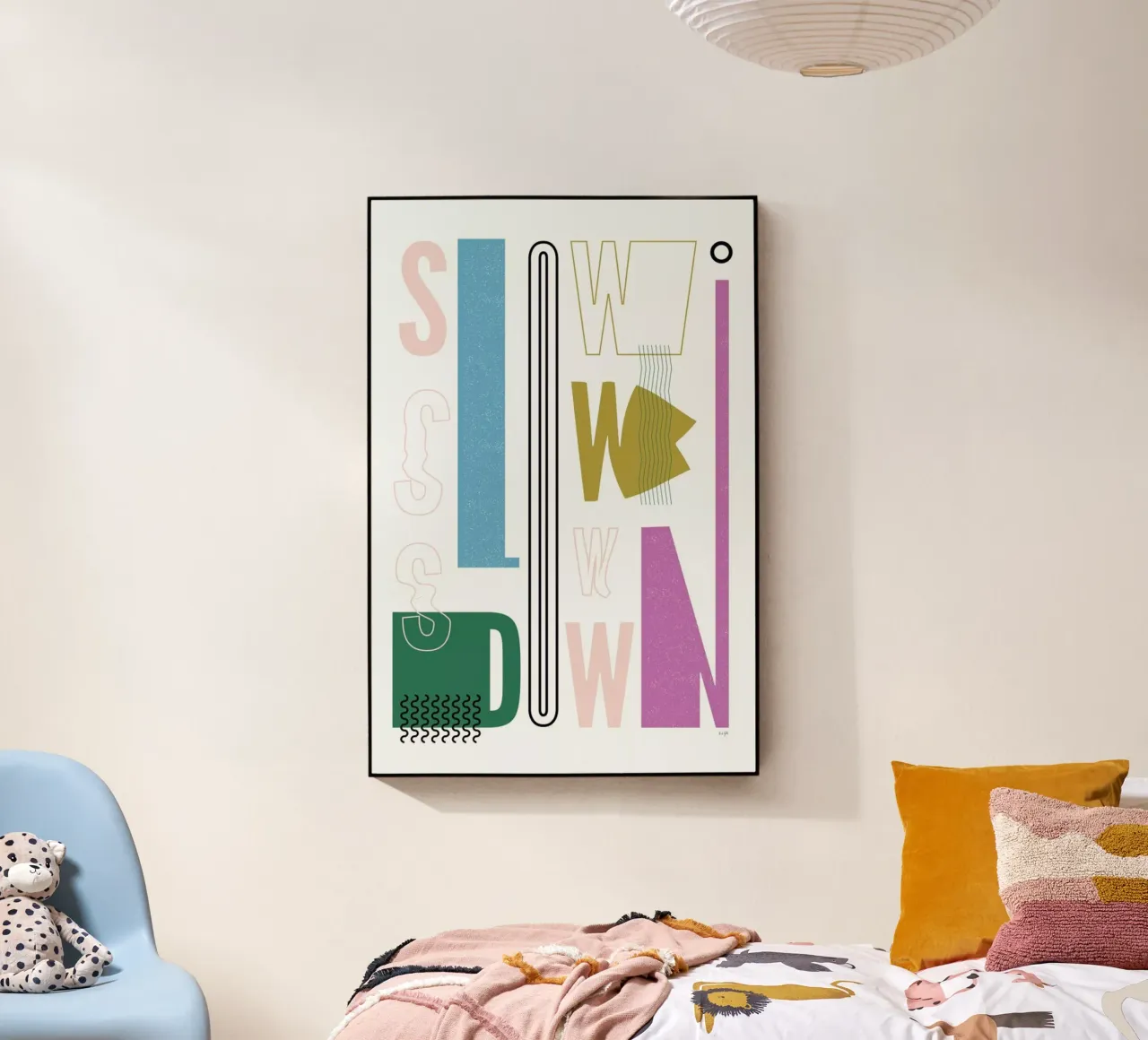 Slow Down plexiglas de Linda Gobeta