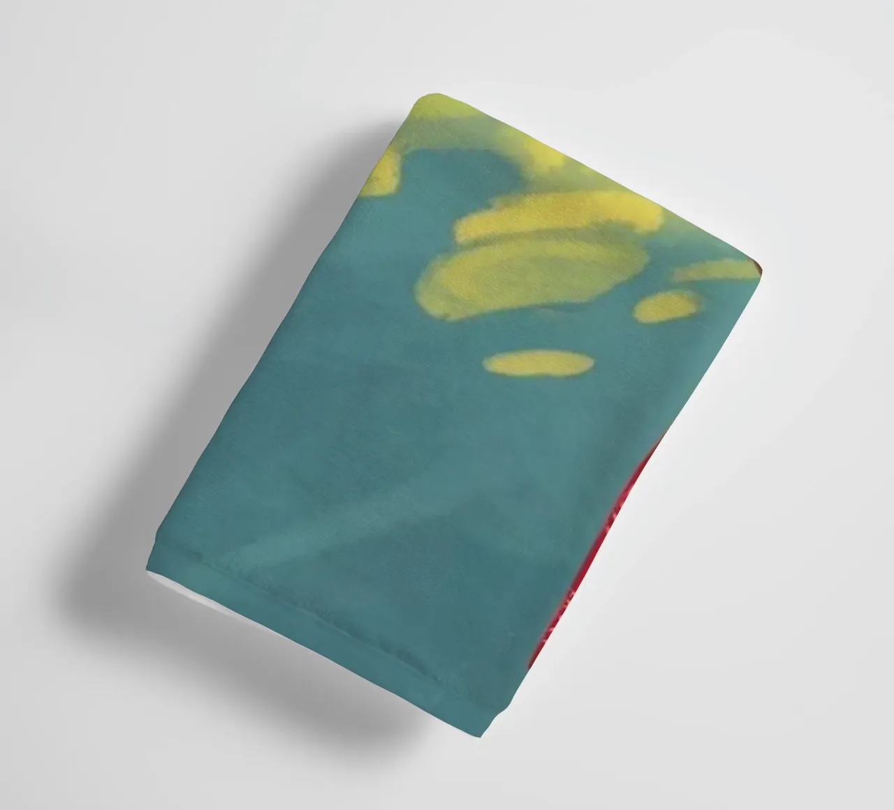 Vreugdevolle oogstviering badhanddoek van Veiled Canvas