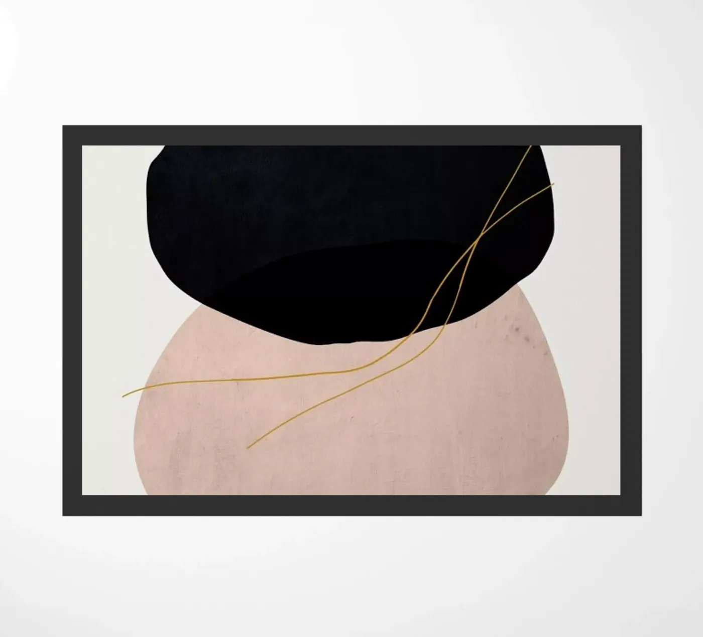 Crossed paillasson de Pure