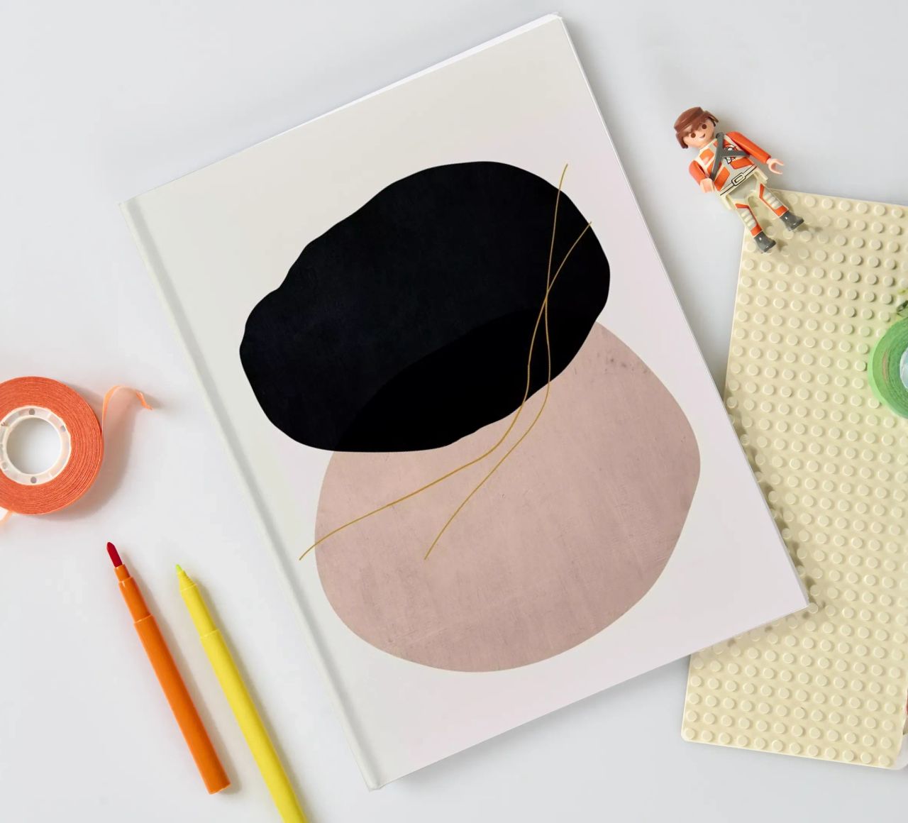 Crossed notebook by Pure