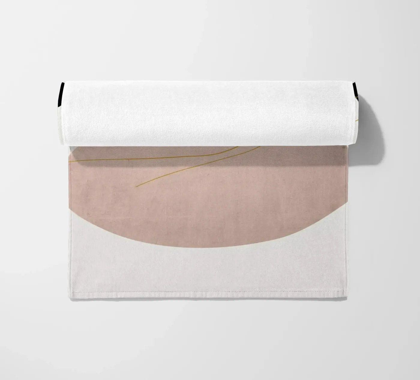 Crossed strandhanddoek van Pure