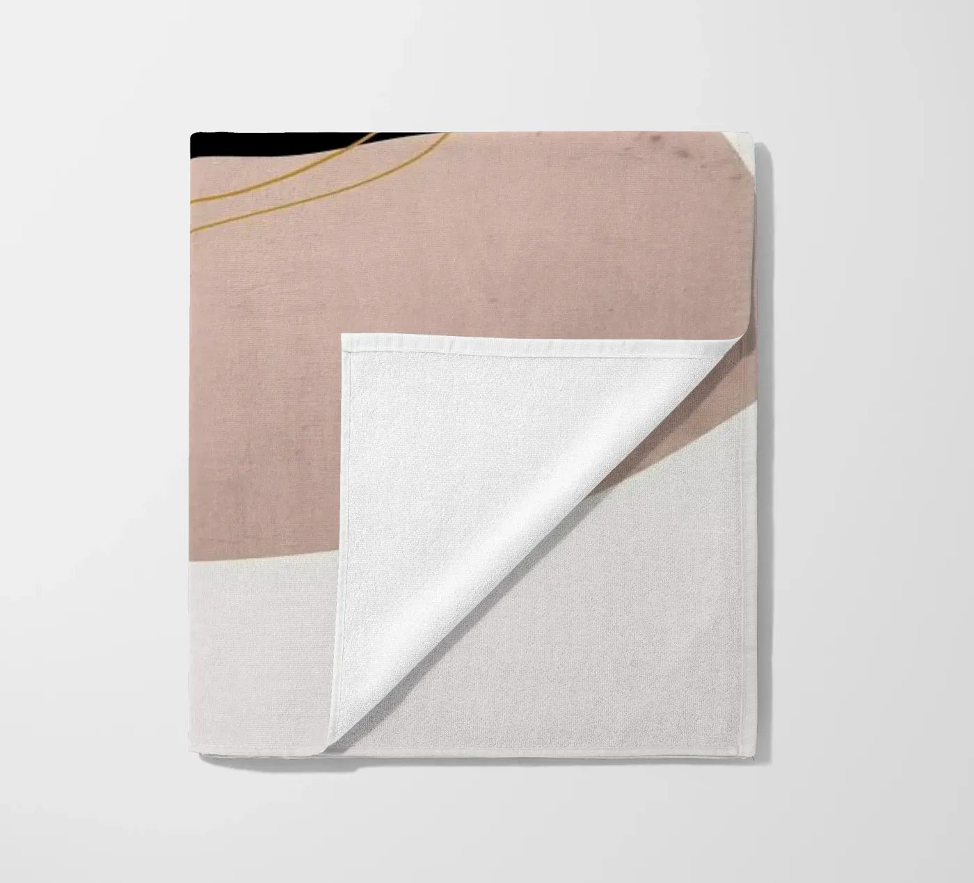 Crossed strandhanddoek van Pure