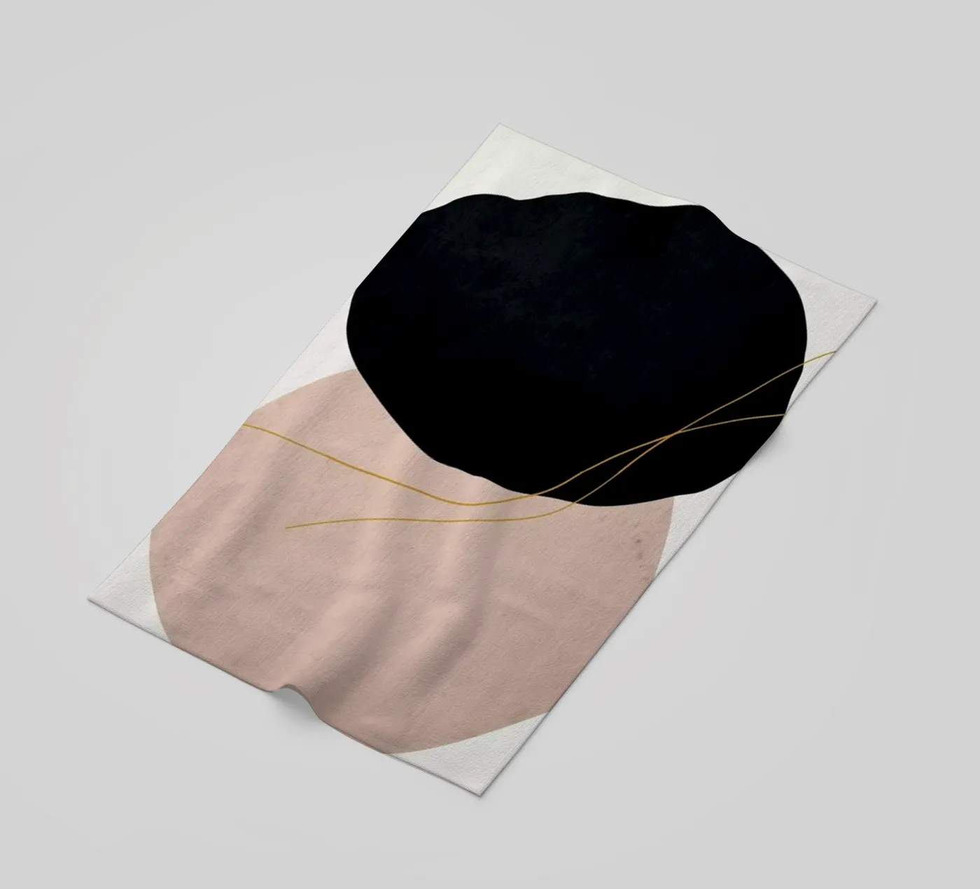 Crossed strandhanddoek van Pure