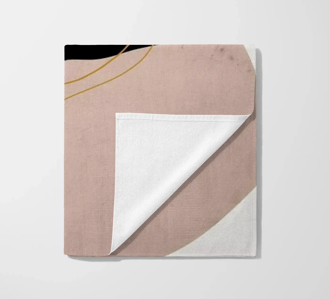 Crossed strandhanddoek van Pure