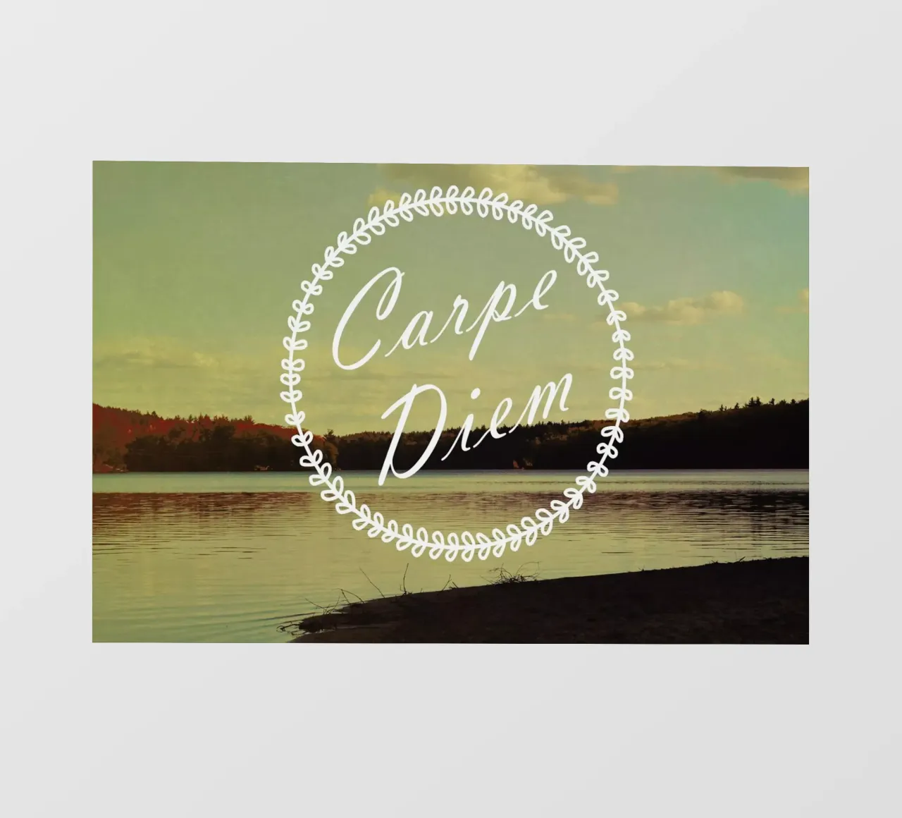Carpe Diem pellicola backlit da Vintage Skies