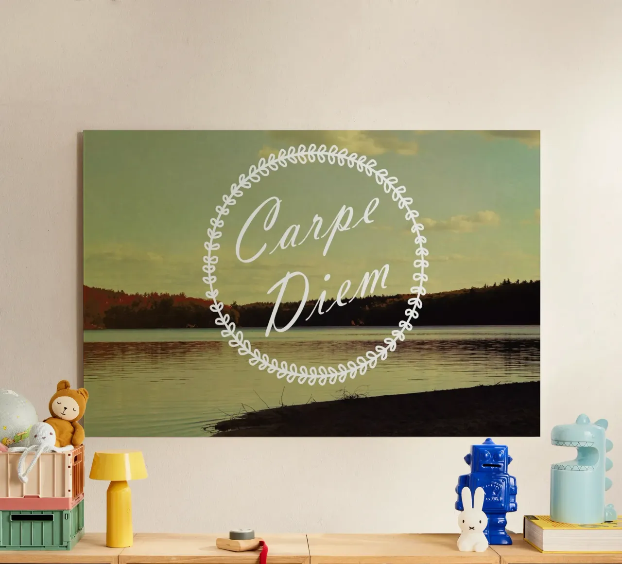 Carpe Diem plexiglass da Vintage Skies