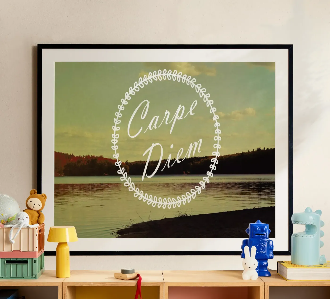 Carpe Diem poster da Vintage Skies