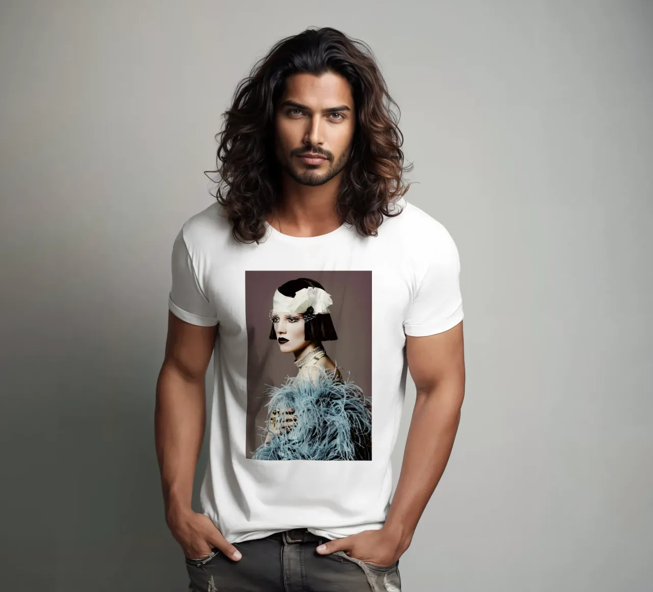 Feathers II t-shirt da Runway Collective
