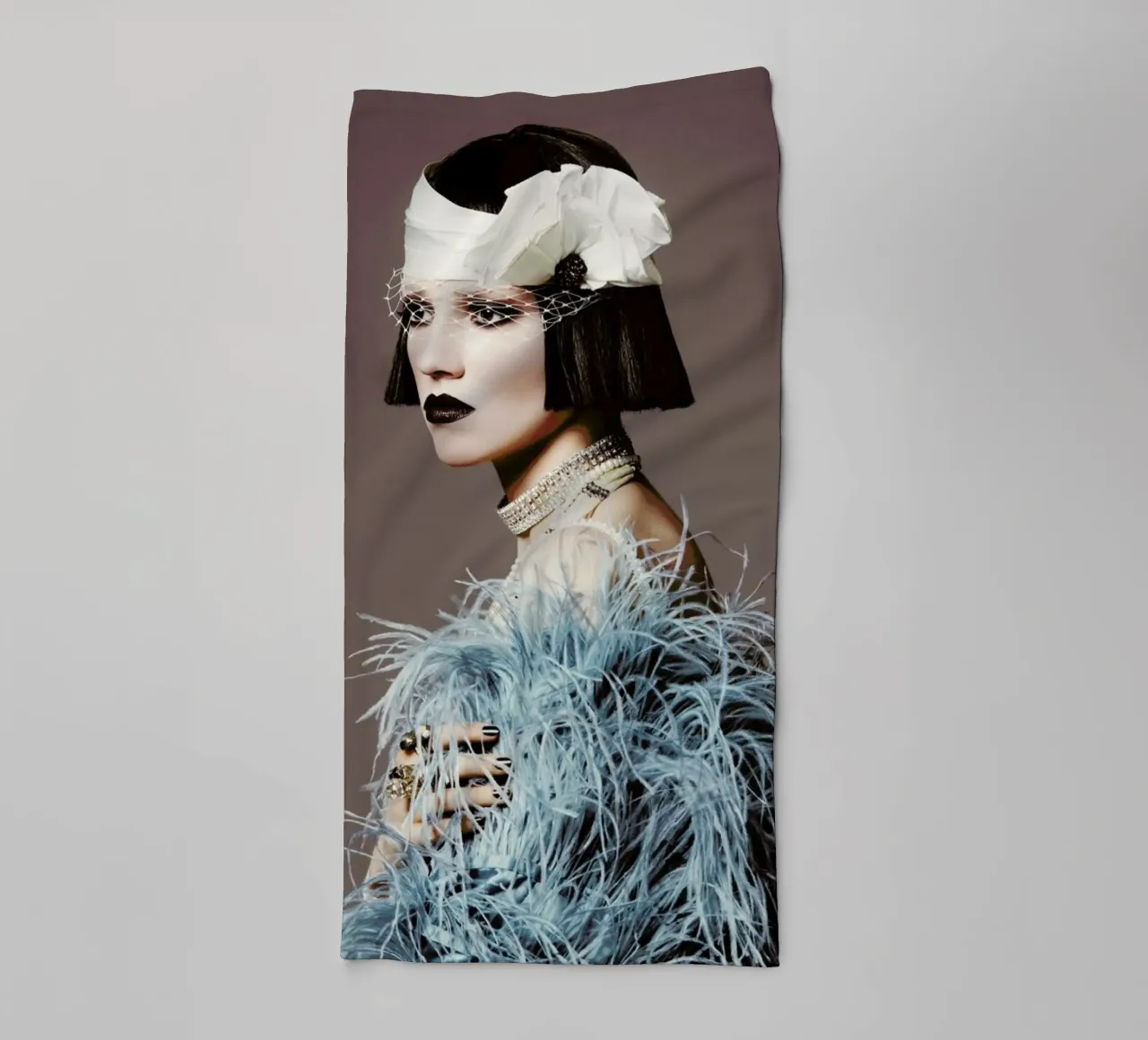 Feathers II asciugamano da bagno da Runway Collective