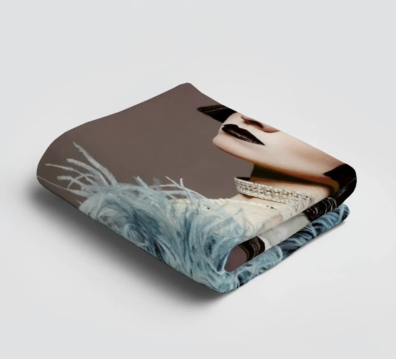 Feathers II asciugamano da bagno da Runway Collective