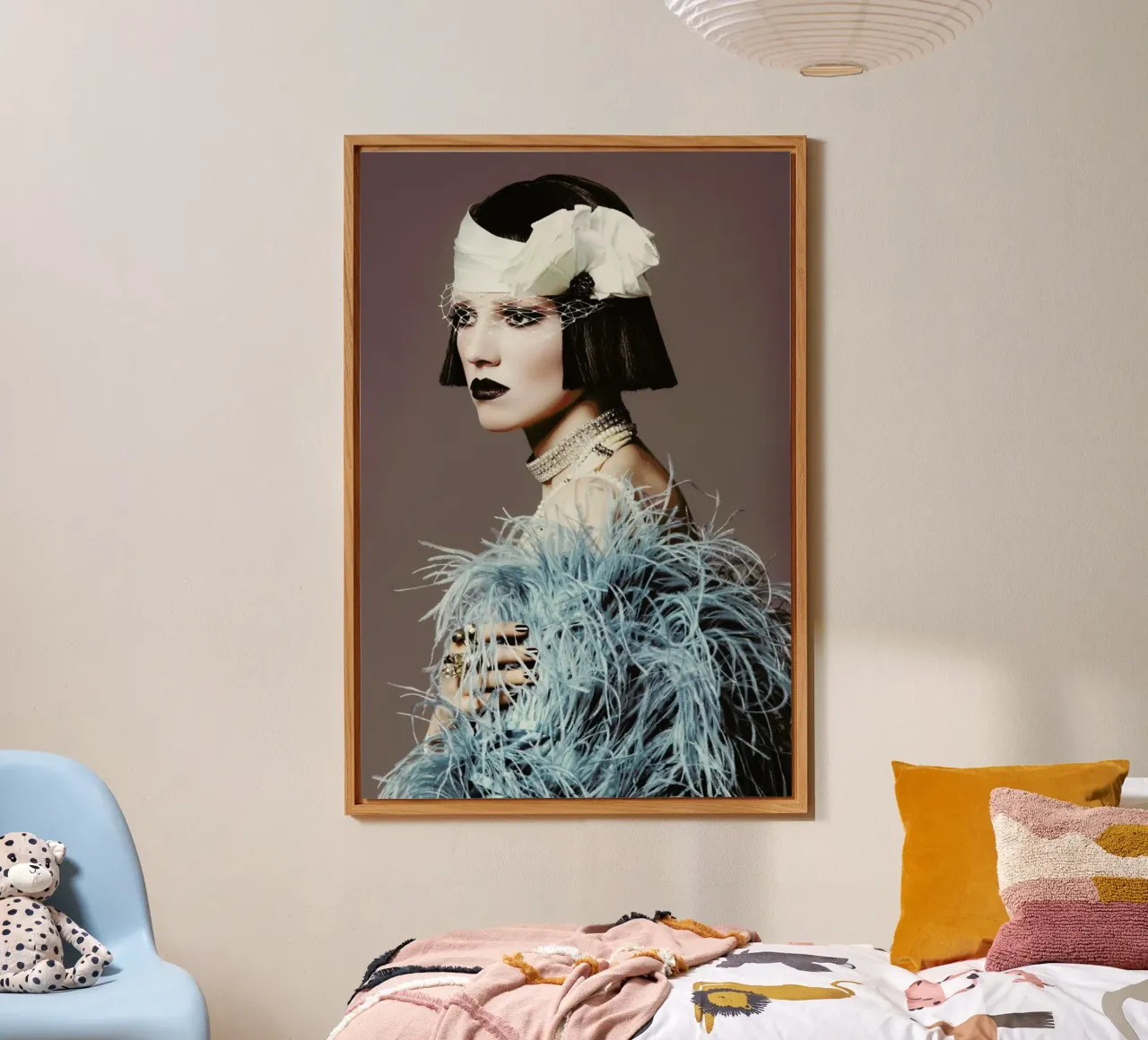 Feathers II alluminio dibond da Runway Collective