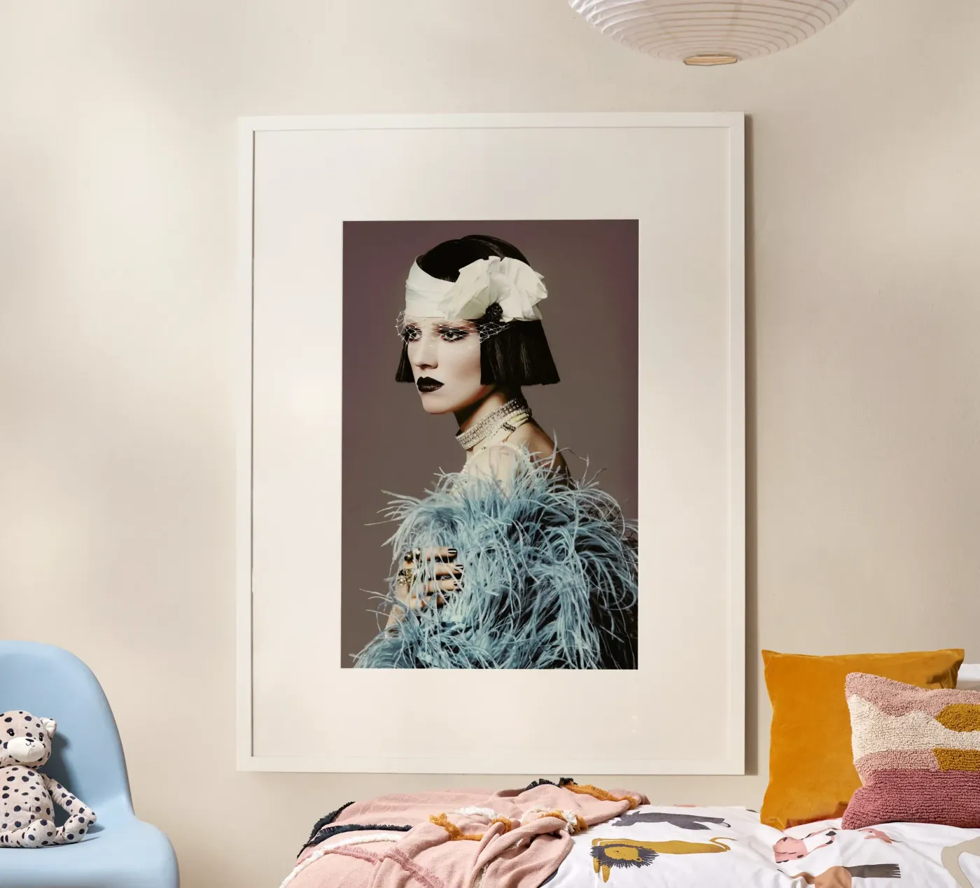 Feathers II poster by Runway Collective