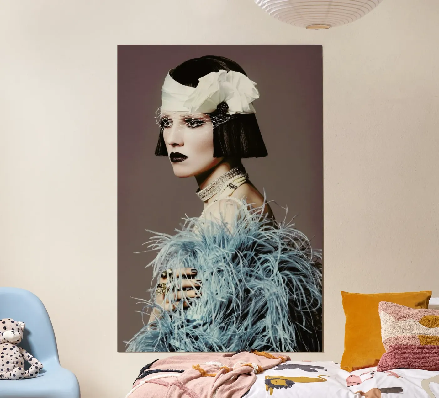 Feathers II poster by Runway Collective
