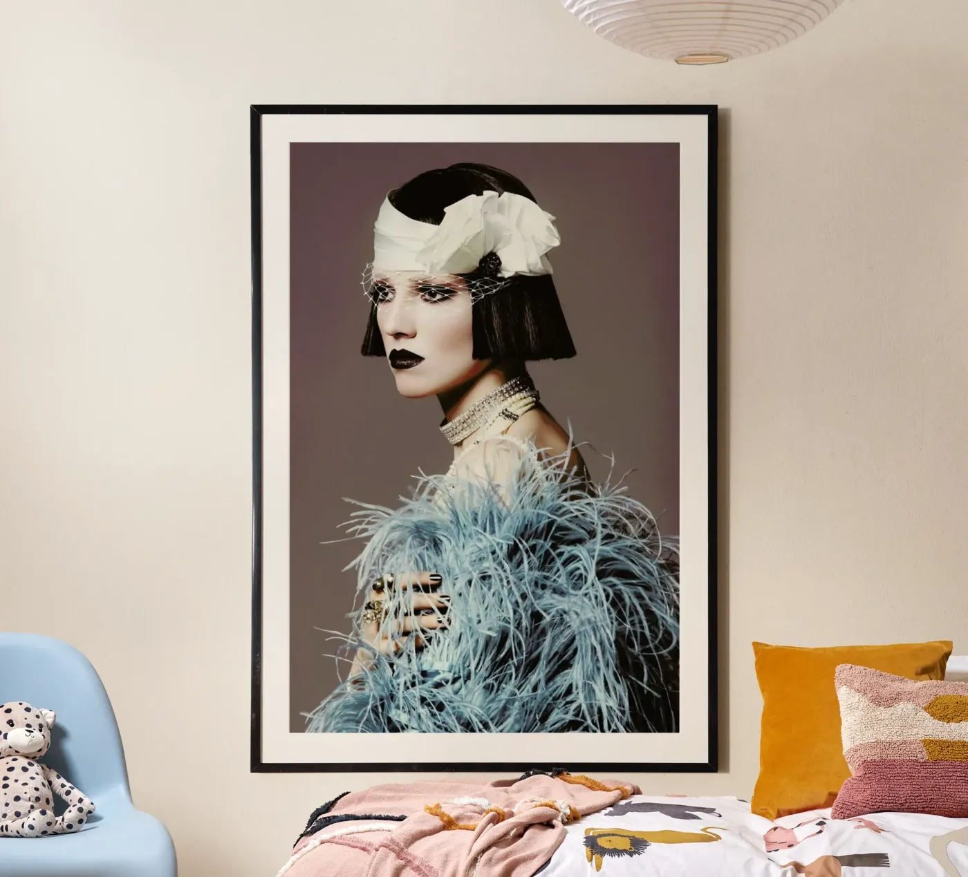 Feathers II poster by Runway Collective