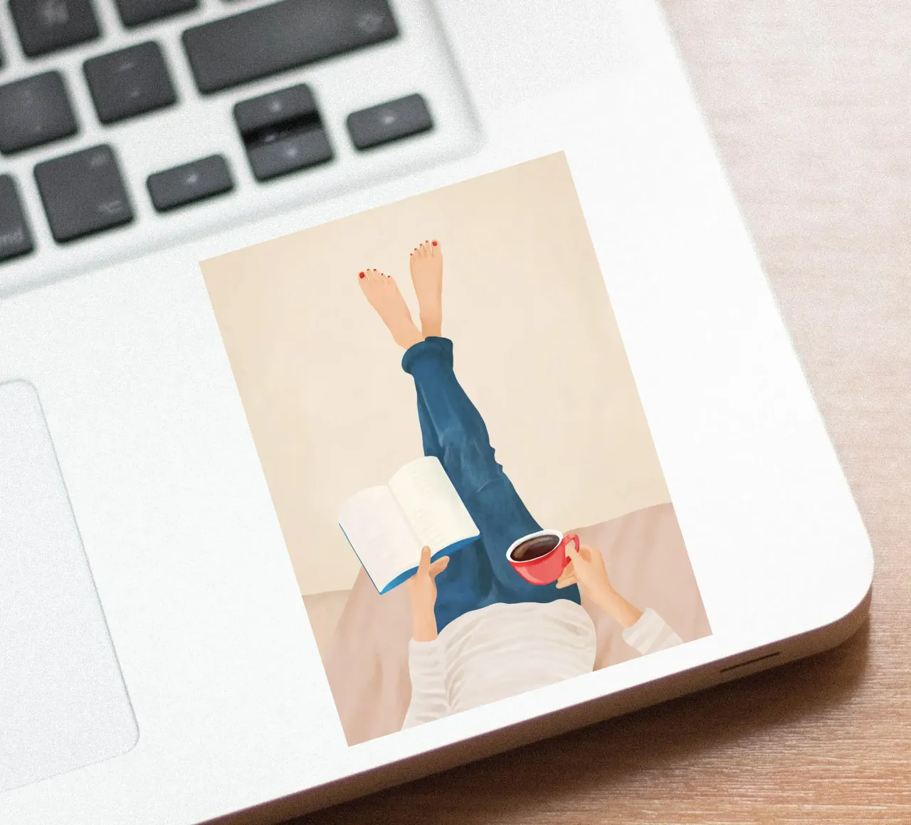 Morning Read autocollant de Flow Line