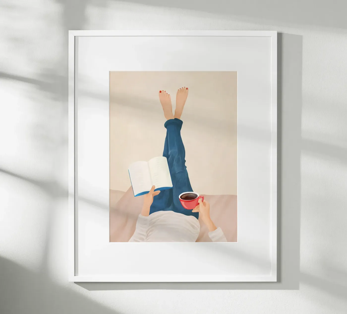 Morning Read poster da Flow Line