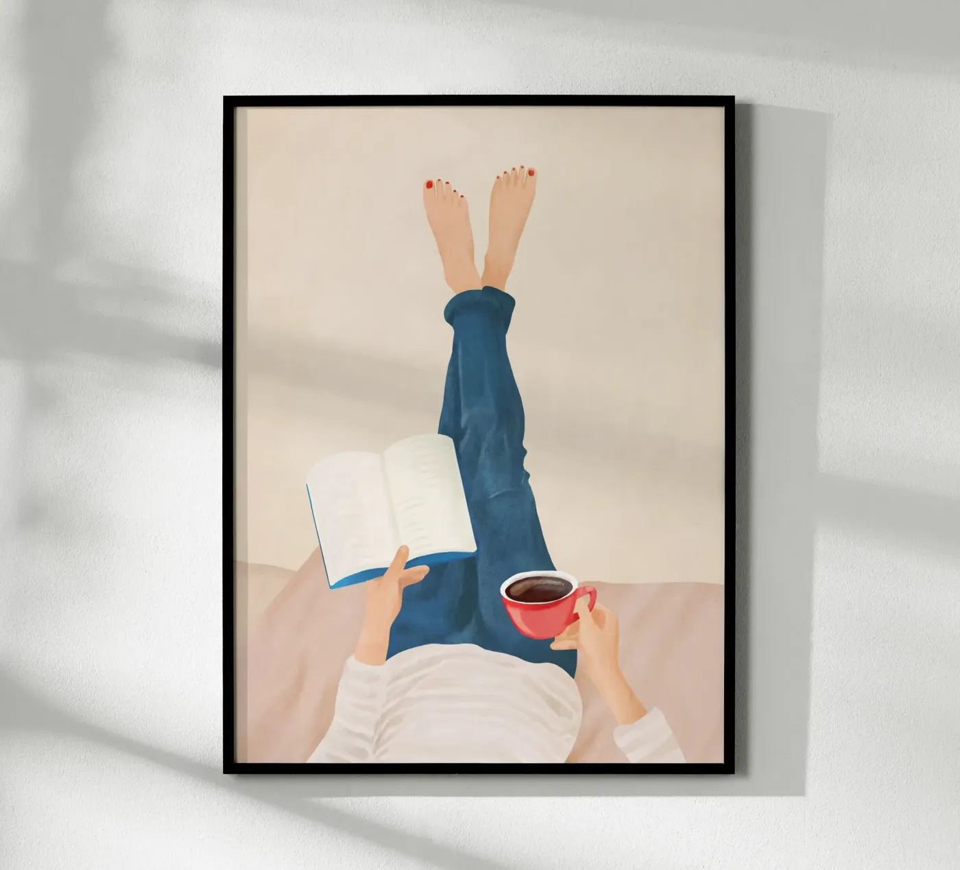 Morning Read poster da Flow Line